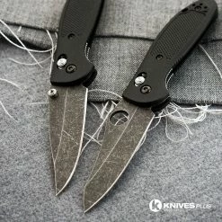 Benchmade Knives MODIFIED Benchmade Mini Griptilian Knife 555 - S30V - Acid Stonewash - Sheepsfoot 11 Benchmade Knives MODIFIED Benchmade Mini Griptilian Knife 555 - S30V - Acid Stonewash - Sheepsfoot -knifecenter shop benchmade modified MINI grips2 1